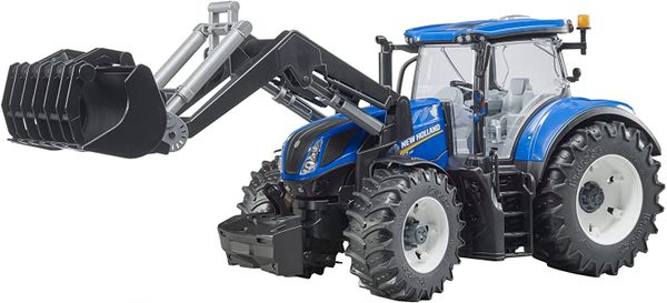 BRUDER NEW HOLLAND T7.315 TRACTOR with frontloader ...03121