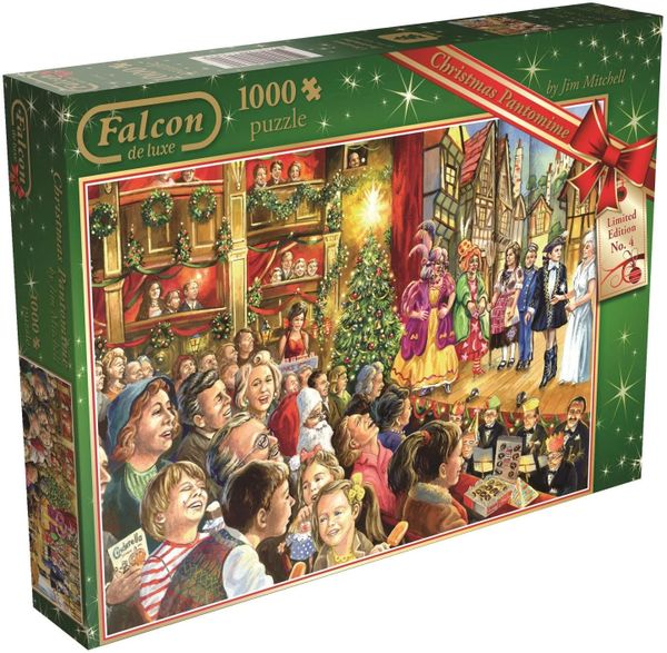 XMAS... PUZZLE FALCON 1000pce pantomine