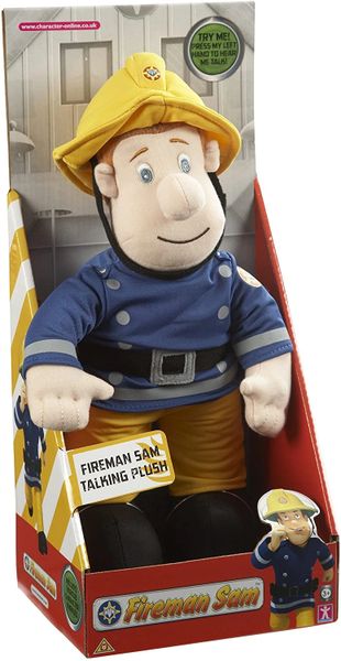 Fireman sam 2024 talking plush