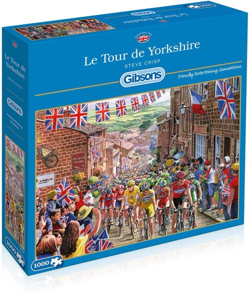 GIBSONS 1000 pce Le TOUR de YORKSHIRE