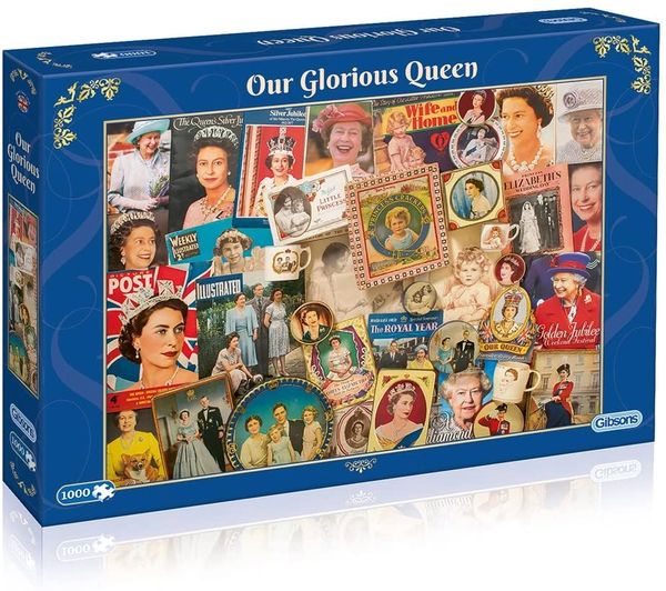 GIBSONS 1000 Pce Puzzles Our Glorious Queen