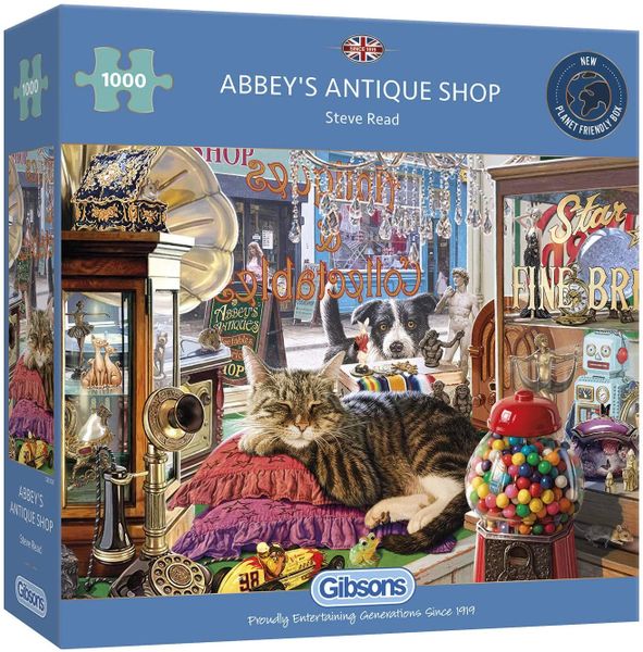 GIBSONS 1000 Pce Puzzle... ABBEYS ANTIQUE SHOP