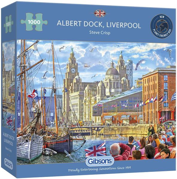 GIBSONS 1000 Pce ALBERT DOCK LIVERPOOL