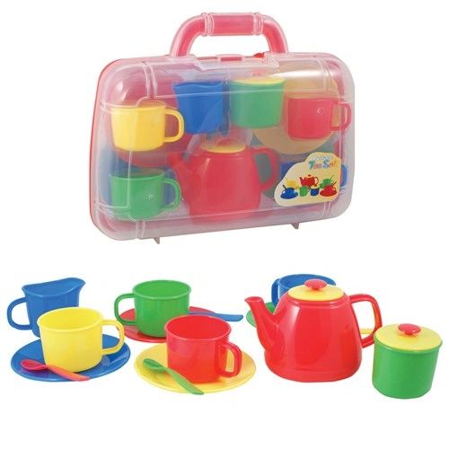 PETERKIN ....TEA SET ..PRIMARY COLORS