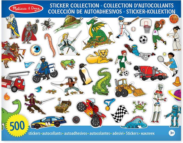 Melissa & Doug Sticker Collection 500 stickers
