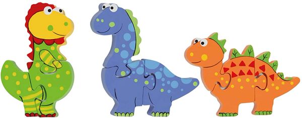 ORANGE TREE TOYS .....DINOSAUR PUZZLES