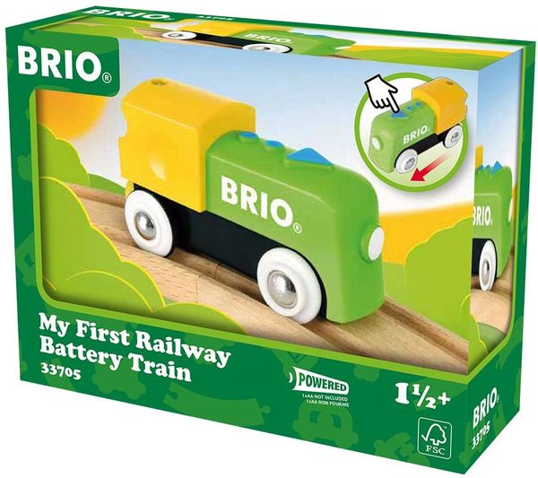 BRIO RAILWAY 33705 .......MY FIRST BATTERY TRAIN