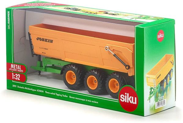 SIKU...2892 ..JOSKIN.. Triple axle Tipping Trailer 1:32 scale