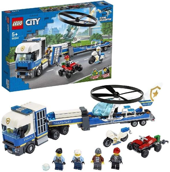 LEGO .60244...POLICE HELICOPTER TRANSPORTER SET