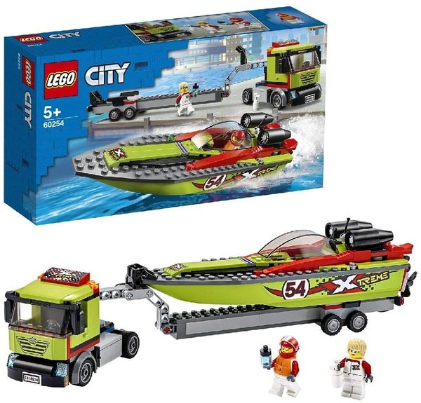 LEGO 60254....RACE BOAT TRANSPORTER