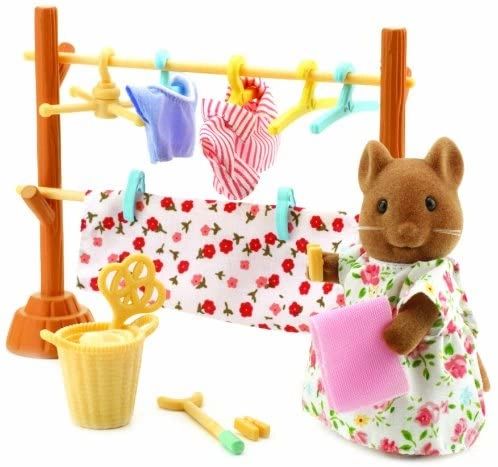 SYLVANIAN FAMILIES ...WASHING DAY SET ...Blue Box