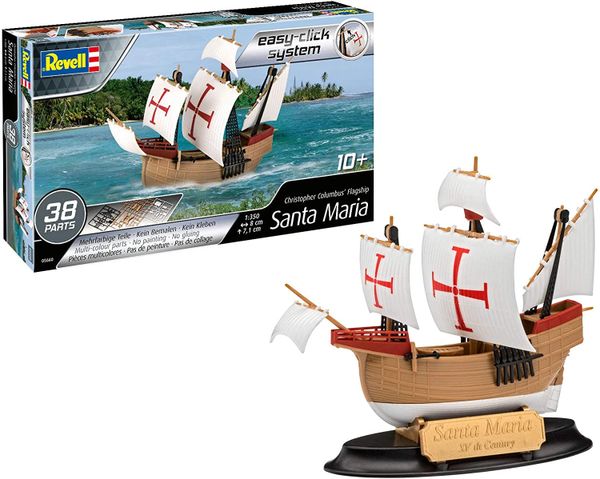 REVELL MODEL SET .. Easy Click System .. SANTA MARIE