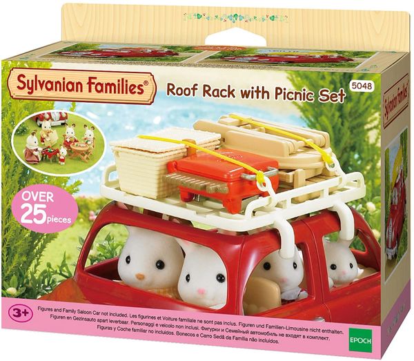 SYLVANIAN FAMILIES................ ROOF RACK with PICNIC SET