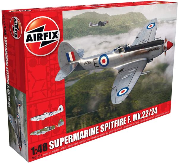 AIRFIX 1:48 Scale...SUPERMARINE SPITFIRE F.MK.22/24