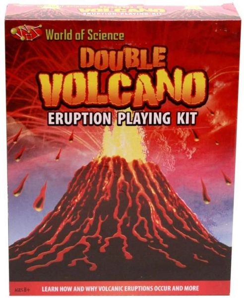 WORLD OF SCIENCE ....DOUBLE VOLCANO