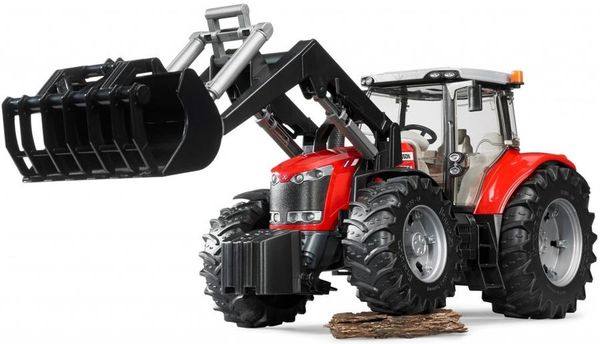 BRUDER 03047.....MASSEY FERGUSON 76024 With Front Loader