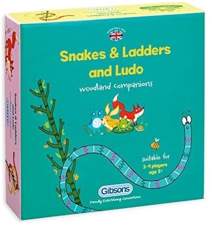 SNAKES & LADDERS AND LUDO by Gibsons
