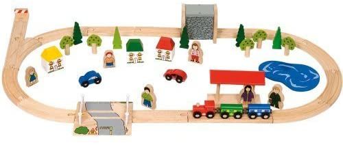 BIGJIGS ....VILLAGE TRAIN SET