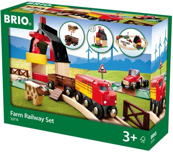 BRIO 33719....FARM RAILWAY SET