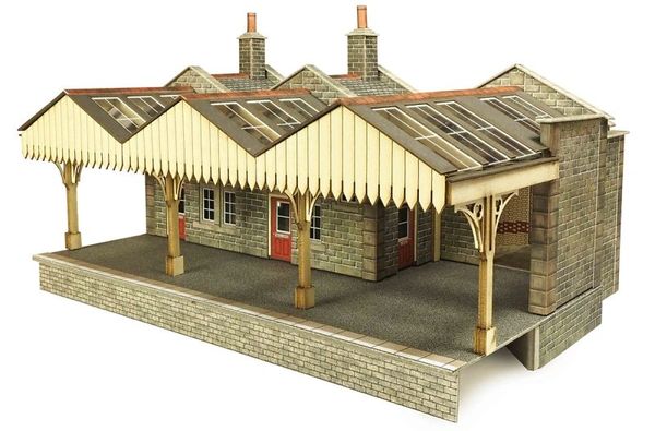 METCALFE PO231 HO/OO PARCELS OFFICE & WAITING ROOM
