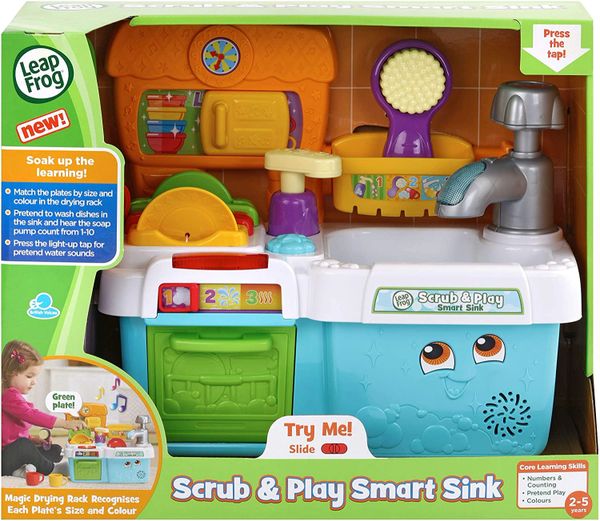 LEAPFROG ....SCRUB & PLAY SMART SINK