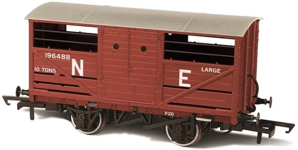 OXFORD RAIL OO 1:76 CATTLE WAGON LNER