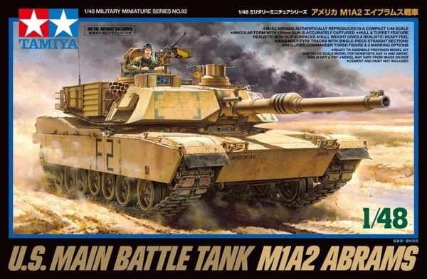 TAMIYA 32592 1/48 M1A2 ABRAMS