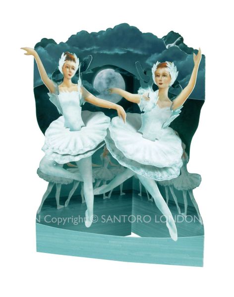 SWING CARDS .. BALLET...SWAN LAKE