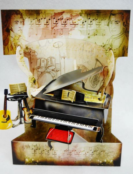 SWING CARDS .........THE GRAND PIANO