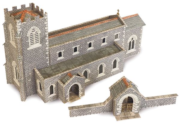 METCALFE PN926.... N GAUGE ....PARISH CHURCH