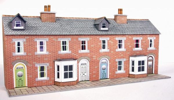 METCALFE.. PN 174 NGAUGE ....low relief ..BRICK TERRACE FRONTS