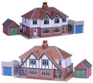 METCALFE ...PN166 NGAUGE ....SEMI DETACHED HOUSES