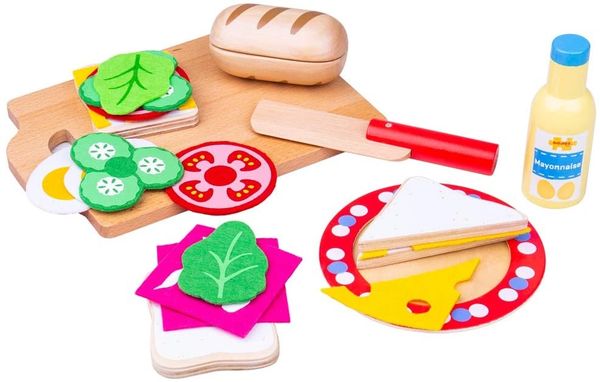 BIGJIGS BJ436....SANDWICH MAKING SET