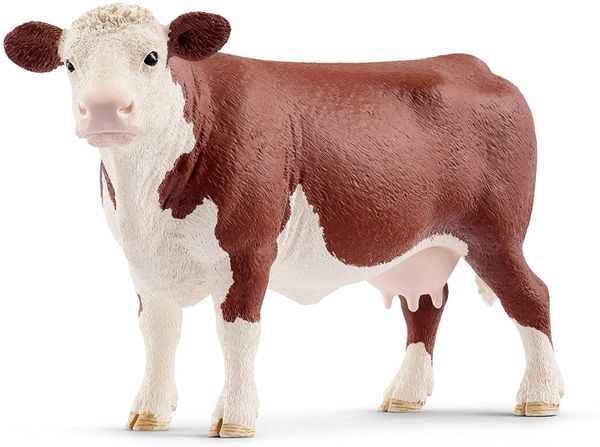 SCHLEICH ....HEREFORD COW