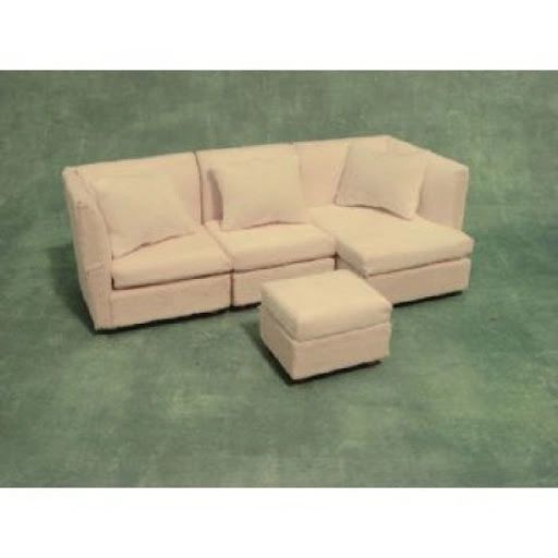 WHITE CORNER SETTEE DF996 1/12th scale