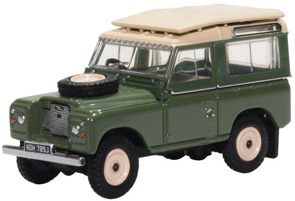 OXFORD DIECAST 76LR2AS003 ....LAND ROVER Series 11 pastel green