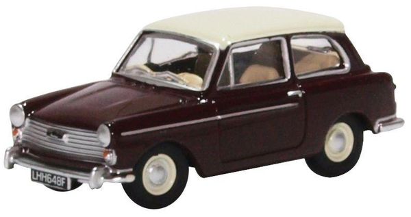 Oxford Diecast ..76AA007.......Austin A40 Maroon/white