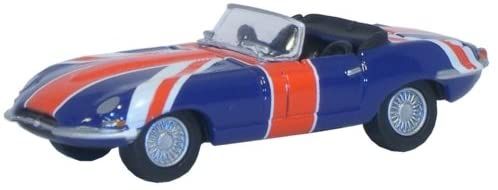 Oxford Diecast..76ETYPE005....UNION JACK 1:76 scale