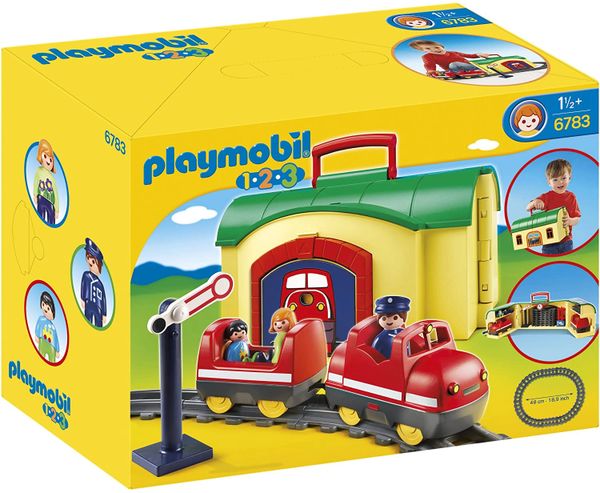 PLAYMOBIL 123 ......MY TAKE ALONG TRAIN SET ..