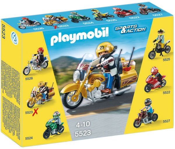 Playmobil 5523 Sports and Action Road Cruiser Motorbike