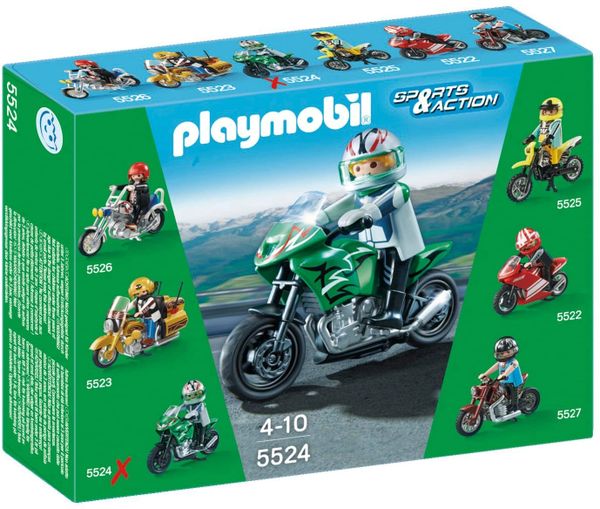 Playmobil 5524 Sports and Action Sports Motorbike