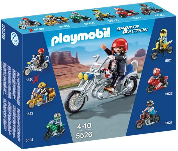 Playmobil 5526 Sports and Action Eagle Cruiser Motorbike