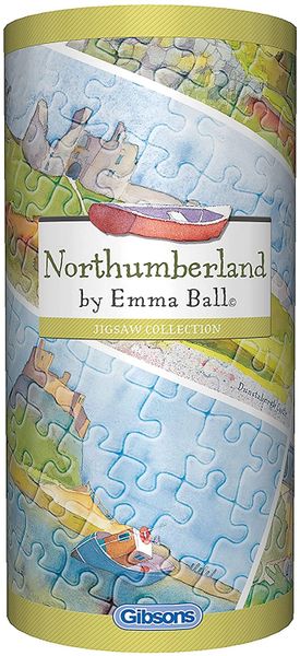 Gibsons G2512 Northumberland Emma Ball Gift Tube Jigsaw Puzzle (250-Piece)