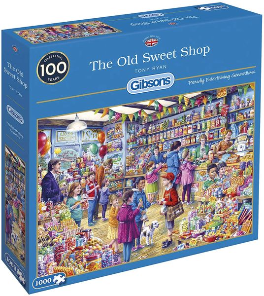 GIBSONS 1000 Pce PUZZLE....... THE OLD SWEET SHOP.......