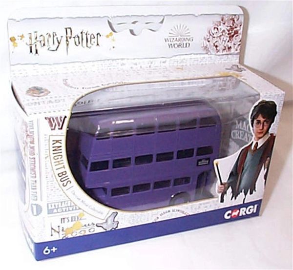 Corgi Harry Potter Triple Decker Knight Bus vehicle 1:76 scale diecast model
