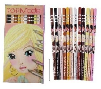 Depesche ....Top Model Skin & Hair Colour .......coloured pencil set