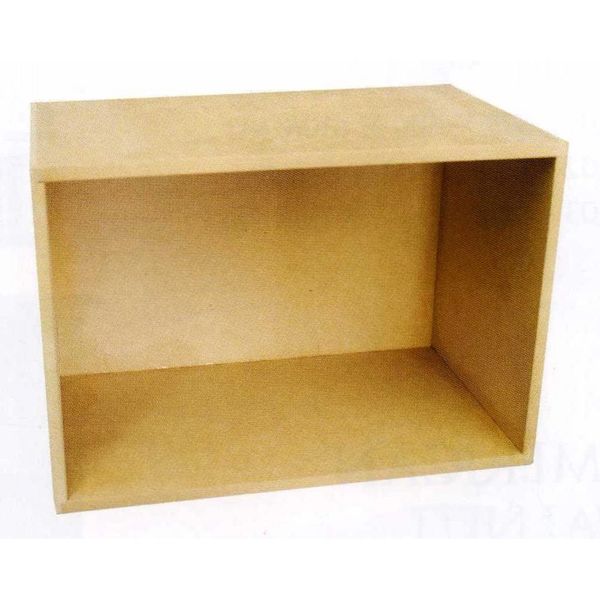 Dolls House Flat Pack Display Room Shadow Box for 1:12 Scale Miniatures Large