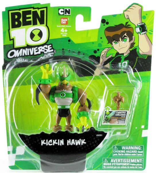 Ben 10 Omniverse Kickin Hawk Action Figure