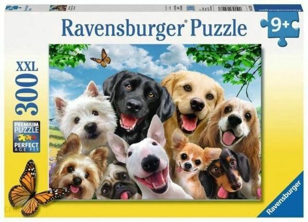 Ravensburger Delighted Dogs XXL 300pc Jigsaw Puzzle