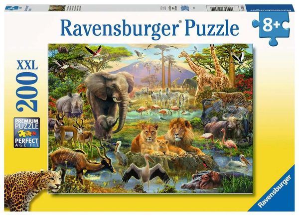 Animals of the Savanna XXL 200pc Children's Puzzles